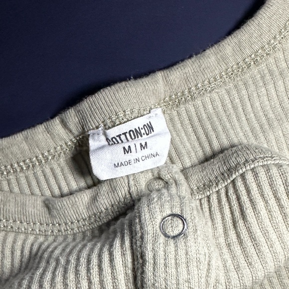 Cream Ribbed Tank Top - Picture 4 of 5